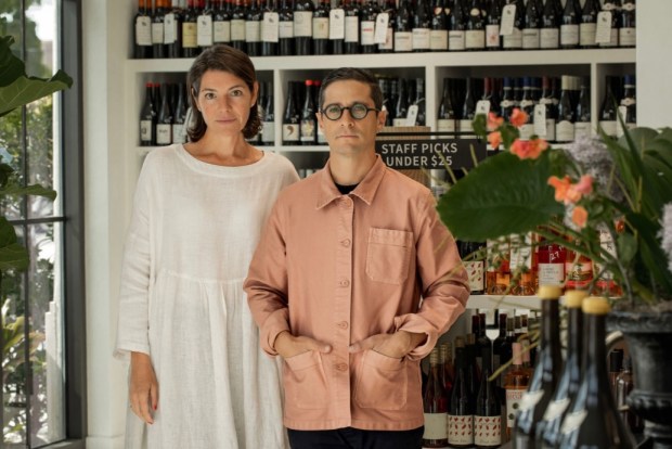 West Palm Wine Co. owners Theresa and Michael Drapkin. (Anna Mucci/Courtesy)